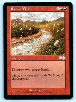 MTG Rain of Salt Normal U Urza's Saga (USG) 206 NM Magic - Image 1