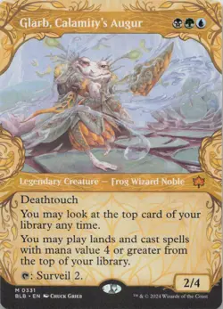 Glarb Calamity's Augur Showcase M Bloomburrow 331 NM MTG - Image 1