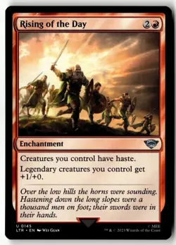 Rising of the Day 145 Tales of Middle-earth Magic: The Gathering NM - Image 1