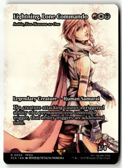 Lightning, Lone Commando - Isshin, Two Heavens as One (Showcase) 54 NM - Image 1