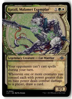 Kutzil, Malamet Exemplar (Showcase) 304 The Lost Caverns of Ixalan NM - Image 1