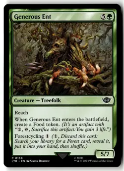 Generous Ent 169 The Lord of the Rings: Tales of Middle-earth NM - Image 1