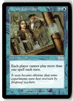 Arcane Laboratory 60 Uncommon Urza's Saga Magic: The Gathering Near Mint - Image 1