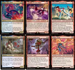 MTG Commander Spider-Man 2099 Deck - Spider-Punk - Kami - NM - EDH 100 Cards - Image 1