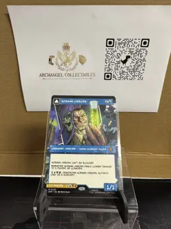 MTG - Norman Osborn -- Green Goblin - SPM - Borderless - NM - Image 3
