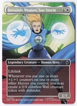 Invisible Woman, Sue Storm (Borderless) 323 Marvel Super Heroes - Image 1