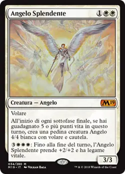 MTG RESPLENDENT ANGEL EXC - ANGELO SPLENDENTE - M19 - MAGIC - Image 1