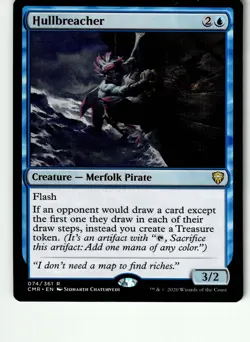 Hullbreacher 74 Rare Commander Legends Magic: The Gathering Lightly Played - Image 1