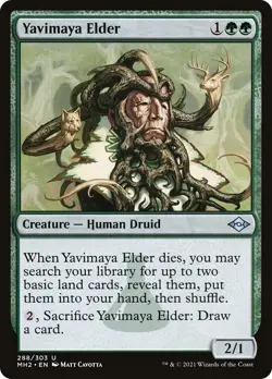 NM - Yavimaya Elder [MH2 - 288] Modern Horizons 2 - Image 1