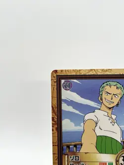 1999 One Piece Carddass Hyper Battle Zoro C06 Japan Bandai Vintage First Stage - Image 2