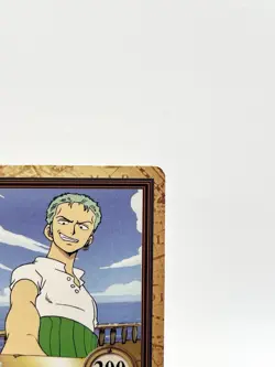 1999 One Piece Carddass Hyper Battle Zoro C06 Japan Bandai Vintage First Stage - Image 3