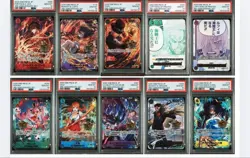 PSA 10 Luffy Ace Sabo ONE PIECE Card Game 3rd ANNIVERSARY Sequential 10 SET 2025 - Image 1
