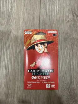One Piece OP-13 Carrying On His Will Sleeved Booster Pack English - Image 1