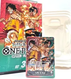 One Piece ST30 Starter Deck EX Luffy And Ace - Brick Only Sealed *no pack* - Image 1