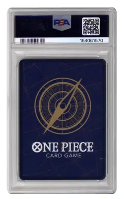Bandai One Piece CCG Trafalgar Law OP14-009 Alt Art Foil SR PSA 10 EN - Image 2