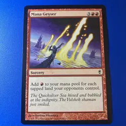 MTG - MANA GEYSER - COMMON - CONSPIRACY - NM - Image 1