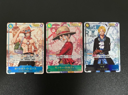 One Piece Luffy Ace Sabo SEC Parallel OP13-118 Carrying on His Will Japanese - Image 1