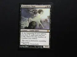 Graveborn Muse MP [10th Edition] #2 Mtg Magic Free Tracking! - Image 1