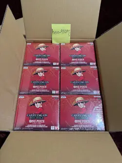 FRESH CASE/PER One Piece OP-13 Carrying On His Will Booster Box Factory Sealed - Image 1