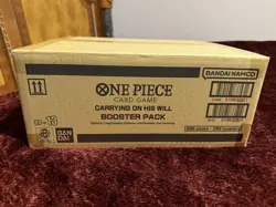 FRESH CASE/PER One Piece OP-13 Carrying On His Will Booster Box Factory Sealed - Image 5