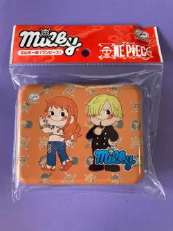 Sanji Nami Fujiya One Piece Collaboration Can Milky no Candy PEKO 4×3×1.2 - Image 1