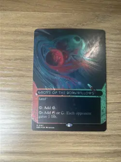 Grove Of The Burnwillows (GALAXY FOIL) Edge Of Eternities Stellar Sights MTG 107 - Image 2