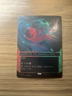 Grove Of The Burnwillows (GALAXY FOIL) Edge Of Eternities Stellar Sights MTG 107 - Image 3