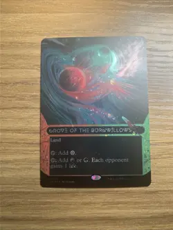 Grove Of The Burnwillows (GALAXY FOIL) Edge Of Eternities Stellar Sights MTG 107 - Image 4