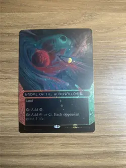 Grove Of The Burnwillows (GALAXY FOIL) Edge Of Eternities Stellar Sights MTG 107 - Image 5