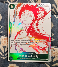 Monkey.D.Luffy OP07-033 - 3rd Anniversary Treasure Campaign Pack Promo One Piece - Image 1