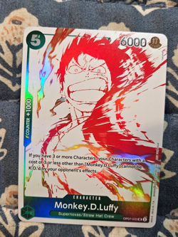 Monkey.D.Luffy OP07-033 - 3rd Anniversary Treasure Campaign Pack Promo One Piece - Image 3