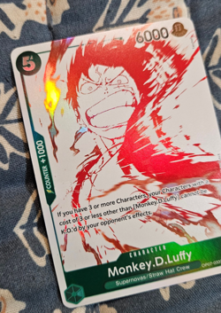 Monkey.D.Luffy OP07-033 - 3rd Anniversary Treasure Campaign Pack Promo One Piece - Image 4