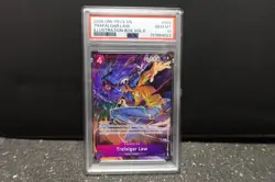 Trafalgar Law Illustration Box Vol.6 P-093 Promo One Piece Purple PSA 10 - Image 1