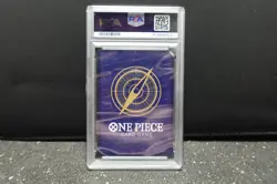 Trafalgar Law Illustration Box Vol.6 P-093 Promo One Piece Purple PSA 10 - Image 2