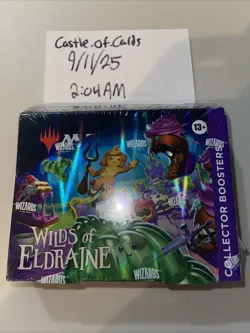 MTG Wilds of Eldraine Collector Booster Box Display Sealed Magic Gathering WOE - Image 1