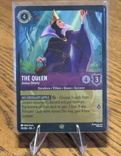 Disney Lorcana TCG Queen Legendary Cold Foil 74/204 - Image 1