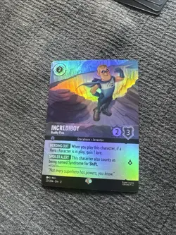 Ravensburger Disney Lorcana TCG Incrediboy 221/204 Foil Enchanted EN - Image 3