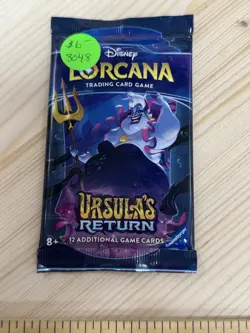 Disney Lorcana Ursula's Return Booster Pack TCG Sealed New 12 Cards 2024 - Image 1