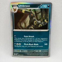 Umbreon 059/131 Holo Rare Pokemon TCG SV: Prismatic Evolutions NM condition - Image 1
