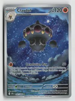 Pokemon - Claydol - 092/086 ME04: Chaos Rising - Illustration Rare - NM - Image 1