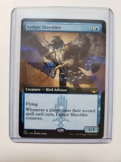 MTG - Ledger Shredder Extended Art - New Capenna - Free Postage - Image 1