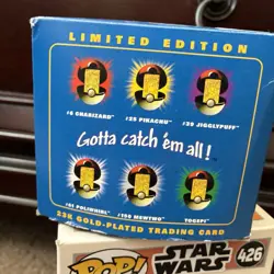 Burger King Pokeball With “gold” Plated Pokemon Card Collectible With COA - Image 2