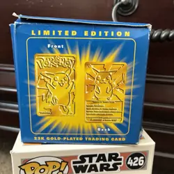 Burger King Pokeball With “gold” Plated Pokemon Card Collectible With COA - Image 3