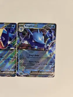 Greninja 041/142 + Kingdra 012/064 Stamped Promos Stellar Crown + Shrouded Fable - Image 5
