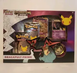 Pokemon TCG 🔥 Celebrations Collection 🐉Dragapult 🐉Prime Box New Sealed - Image 1
