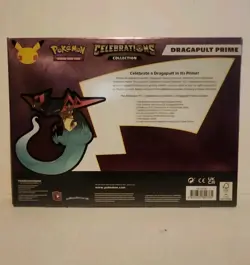 Pokemon TCG 🔥 Celebrations Collection 🐉Dragapult 🐉Prime Box New Sealed - Image 2