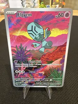 Pokemon TCG - Elgyem - 120/086 - Illustration Rare - SV: Black Bolt - Image 2