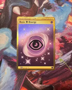 Pokemon TCG Basic Psychic Energy Hyper Rare SV: Scarlet & Violet 151 207/165 - Image 1