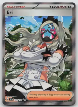 Eri 199/162 Ultra Rare Temporal Forces Pokemon Holo Near Mint - Image 1