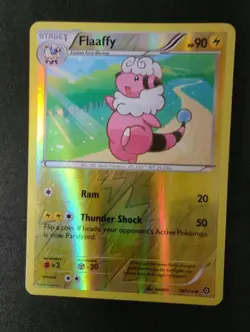 Flaaffy 39/114 Steam Siege Pokemon Reverse Holo Vlp - Image 1
